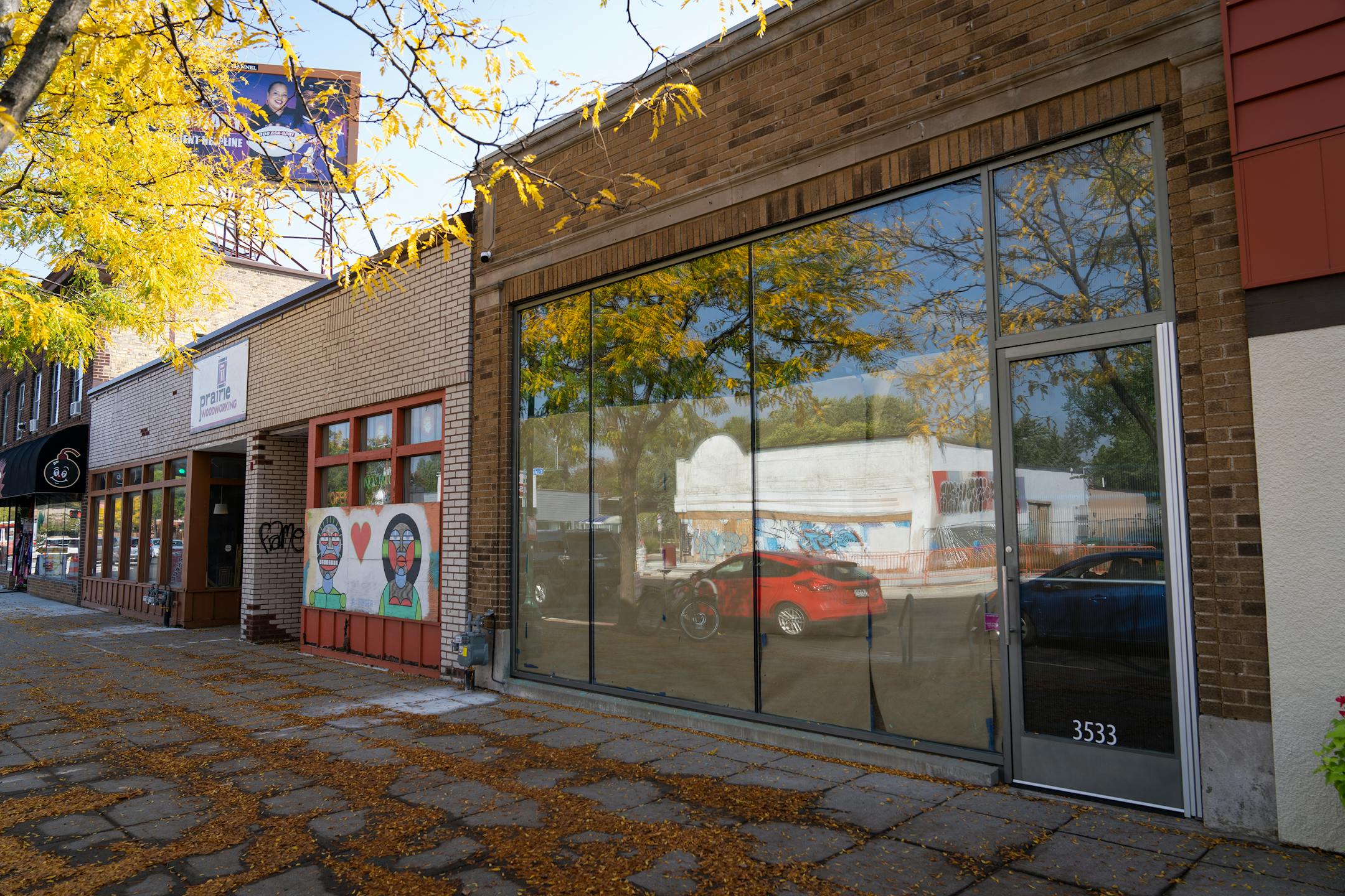 The new venue is located in historic building that had already been refurbished to house an architect firm.