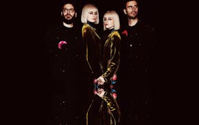 Sweet harmonizers Lucius will play the Palace Theatre in St. Paul on Friday.