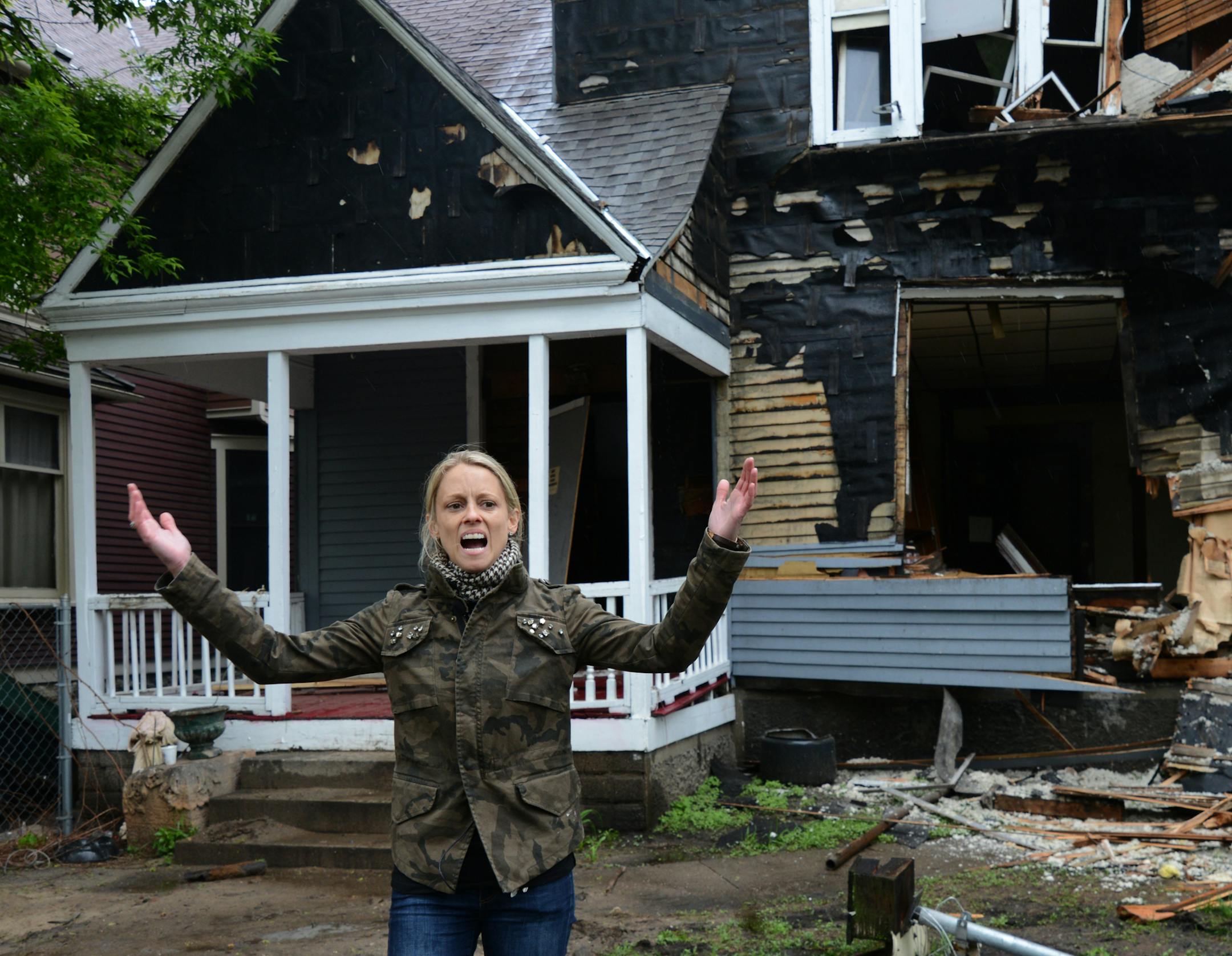 Nicole Curtis of TV's "Rehab Addict" gave an impassioned defense of old houses in May while trying, unsuccessfully, to stop a demolition crew from tearing down a house on Park Avenue in Minneapolis.