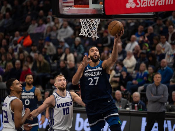 Souhan: Gobert is awkward, and becoming a force for the Wolves