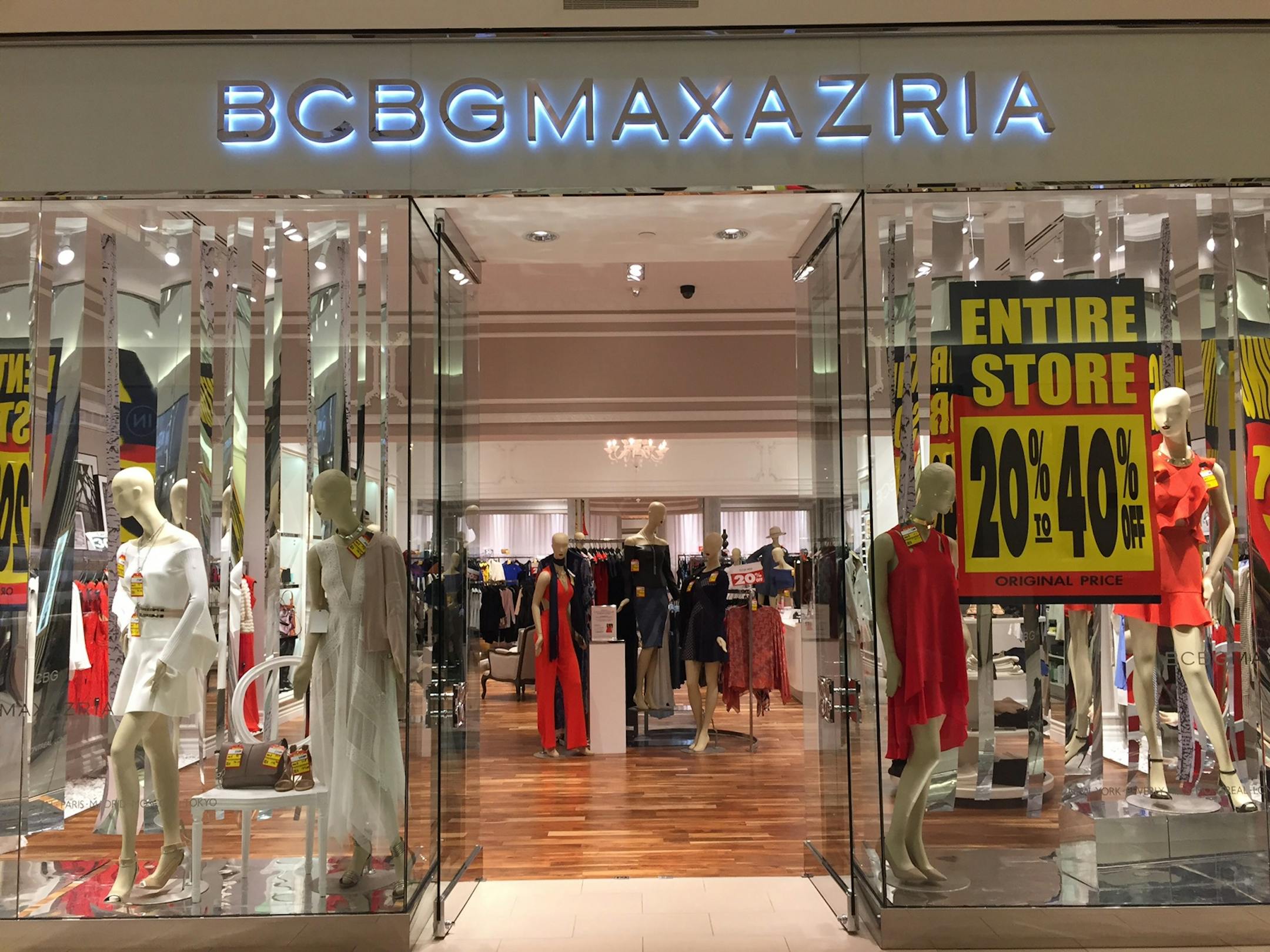 BCBG Max Azria Group Inc., is shuttering about 120 of its stores, including two at Mall of America.