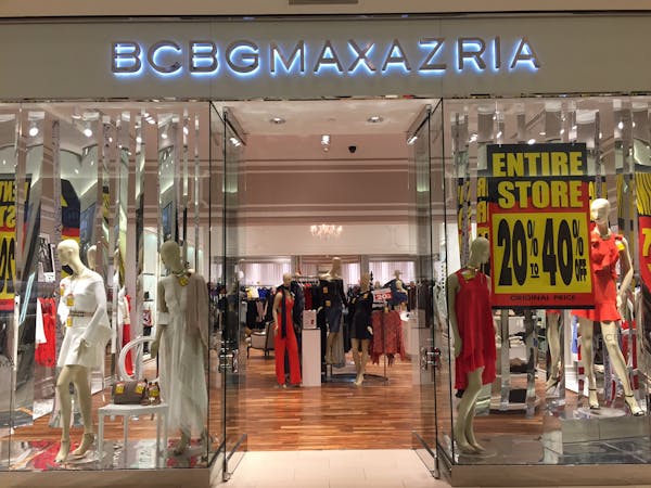 BCBG Max Azria Group Inc., is shuttering about 120 of its stores, including two at Mall of America.