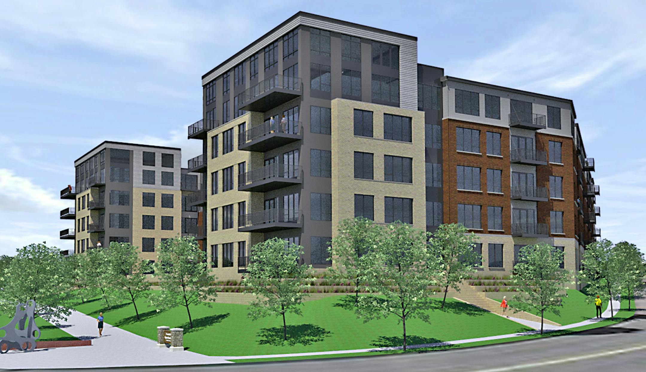 Rendering of Victoia Park