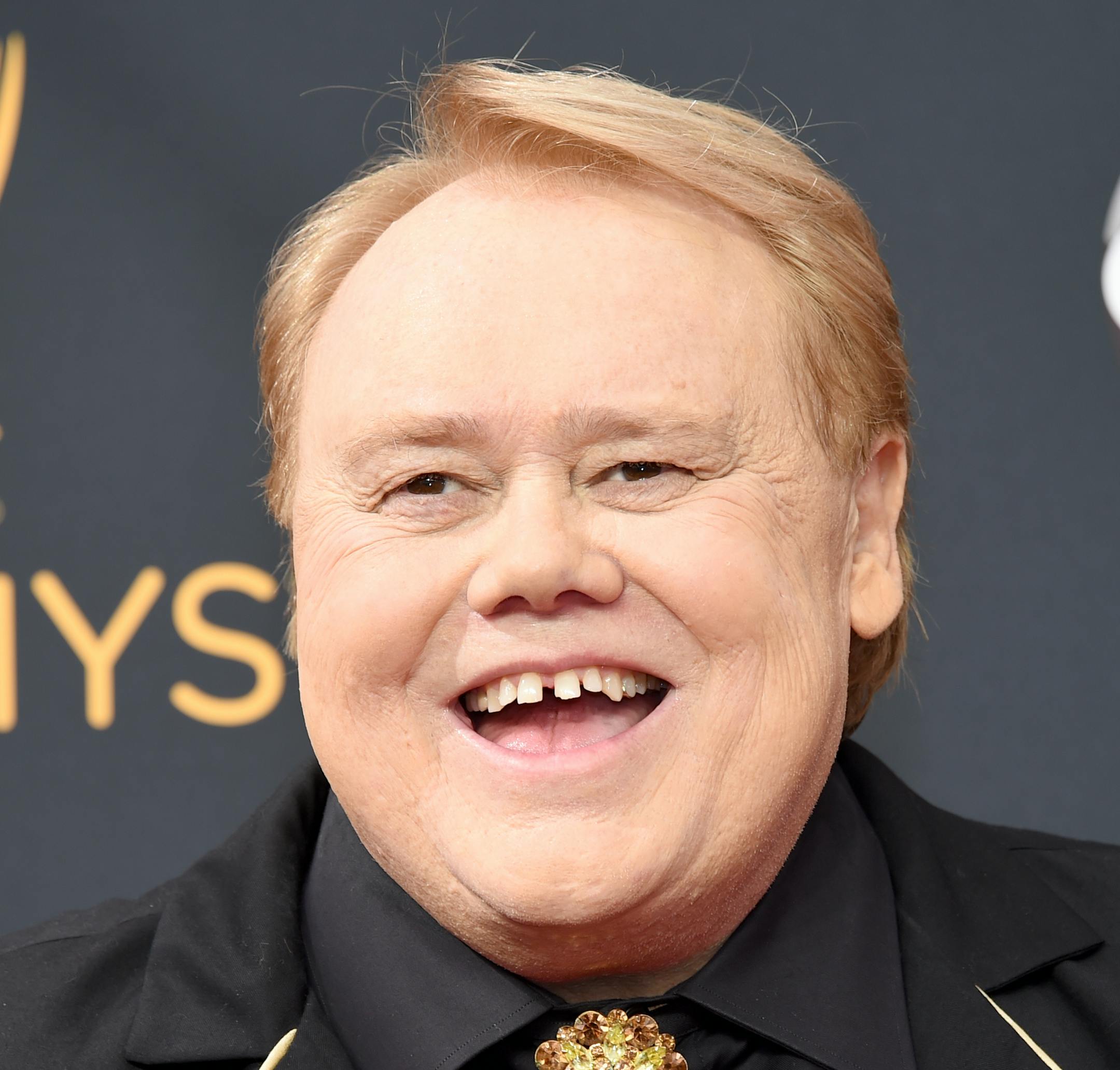 Louie Anderson arrives at the 68th Primetime Emmy Awards on Sunday, Sept. 18, 2016, at the Microsoft Theater in Los Angeles. (Photo by Phil McCarten/Invision for the Television Academy/AP Images) ORG XMIT: INVL