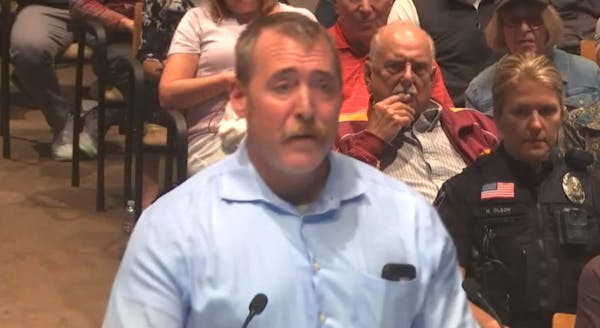 Craig Beason, whose wife was the carjacking victim, spoke at a Minnetonka City Council meeting on Sept. 18. 