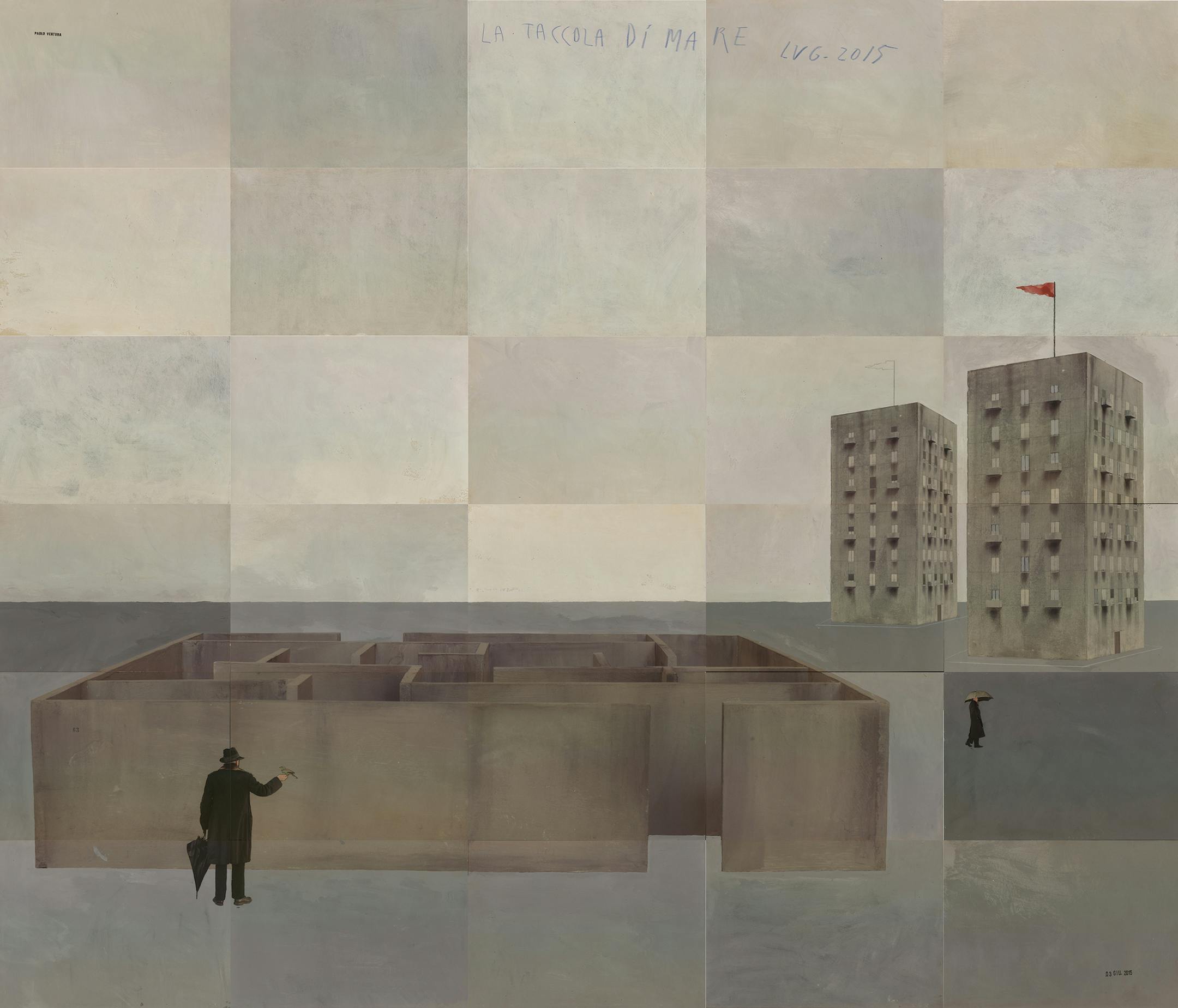 Artist Paolo Ventura. Image provided by Weinstein Gallery. "La Taccola Di Mare", 2015