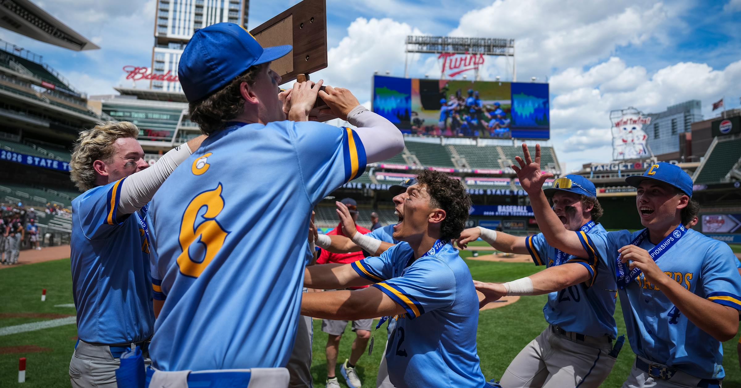 St. Cloud Cathedral defeats Glencoe-Silver Lake 4-0 to win Class 2A baseball state title