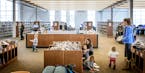 The new Hennepin County library in Brooklyn Park. ] GLEN STUBBE * gstubbe@startribune.com Friday, January 13, 2017 The new Hennepin County library in 