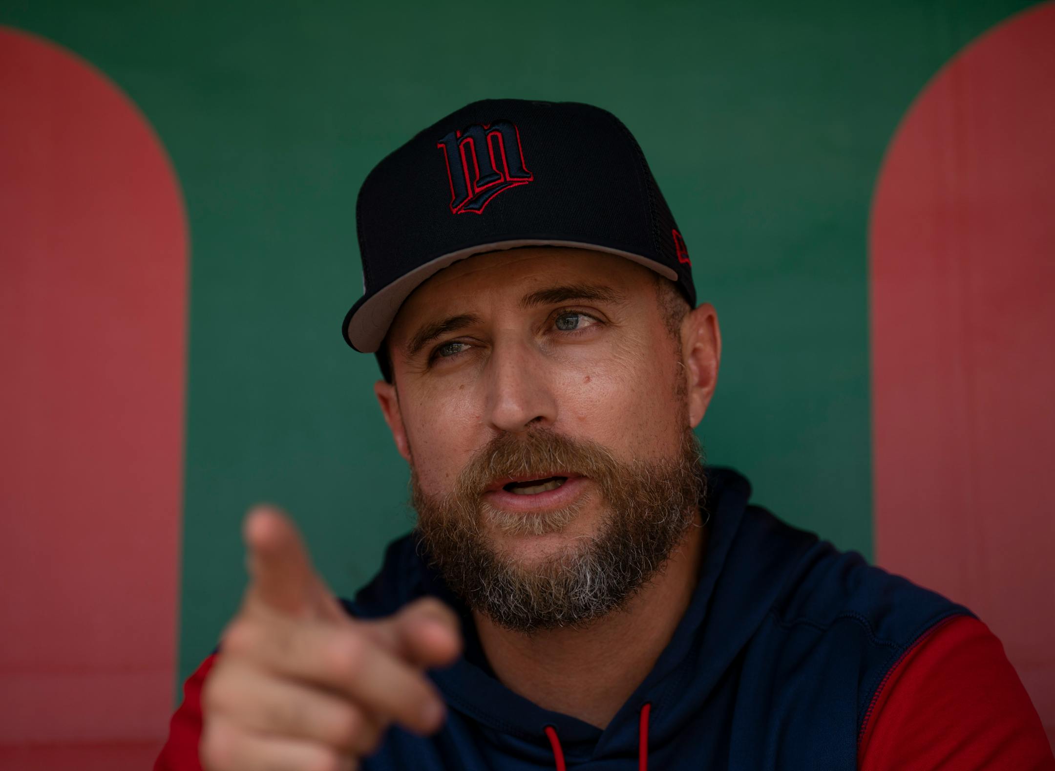 Twins manager Rocco Baldelli insists the Twins are not worried about their recent slide down the standings.