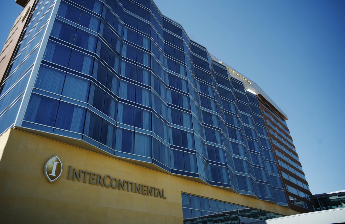 The InterContinental MSP International Airport Hotel, the first hotel in history to be connected to MSP International Airport, is finally about to open..] Richard Tsong-Taatarii&#x2022;rtsong-taatarii@startribune.com