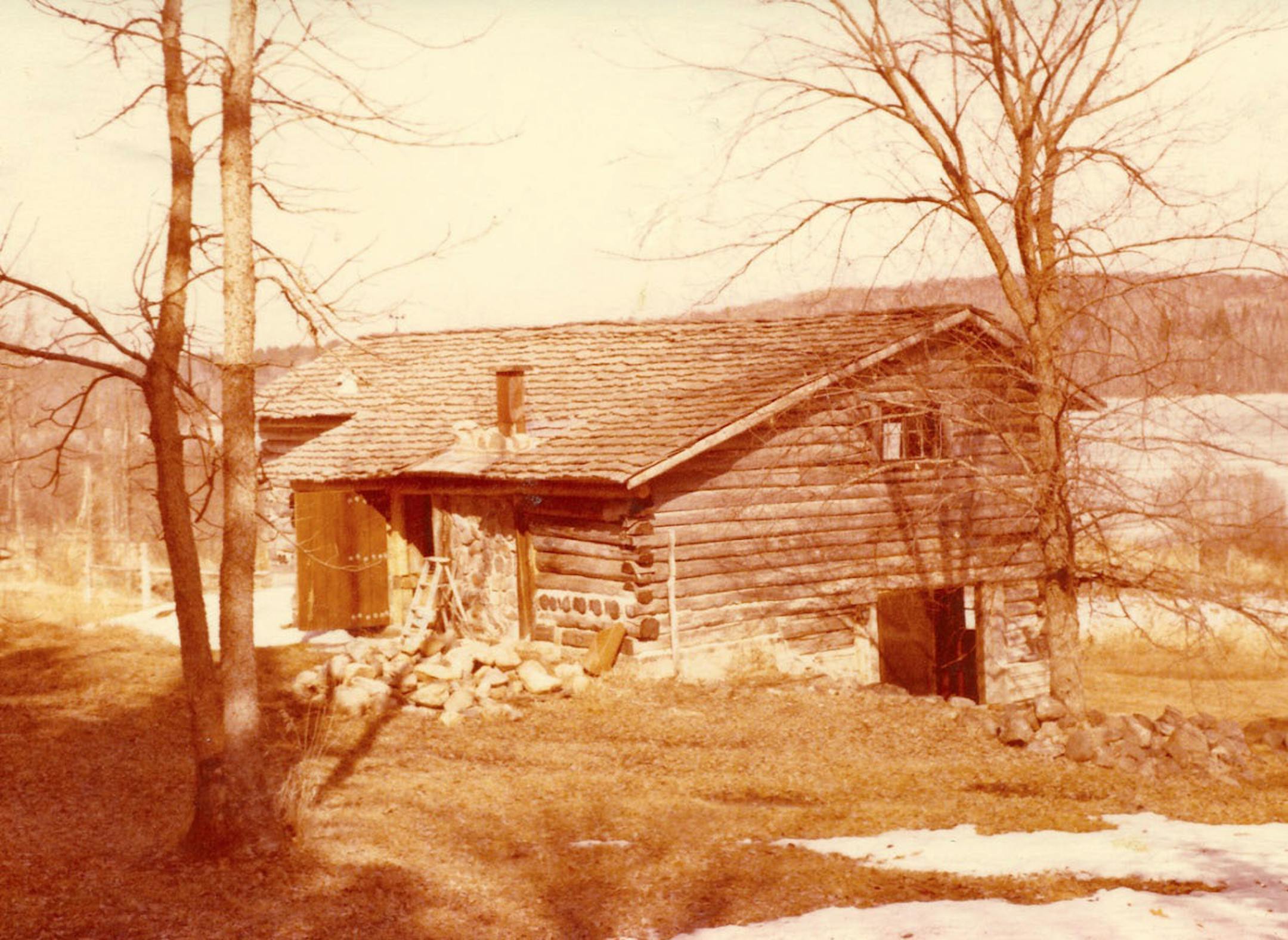 Fenske cabin, for Outdoors Weekend.