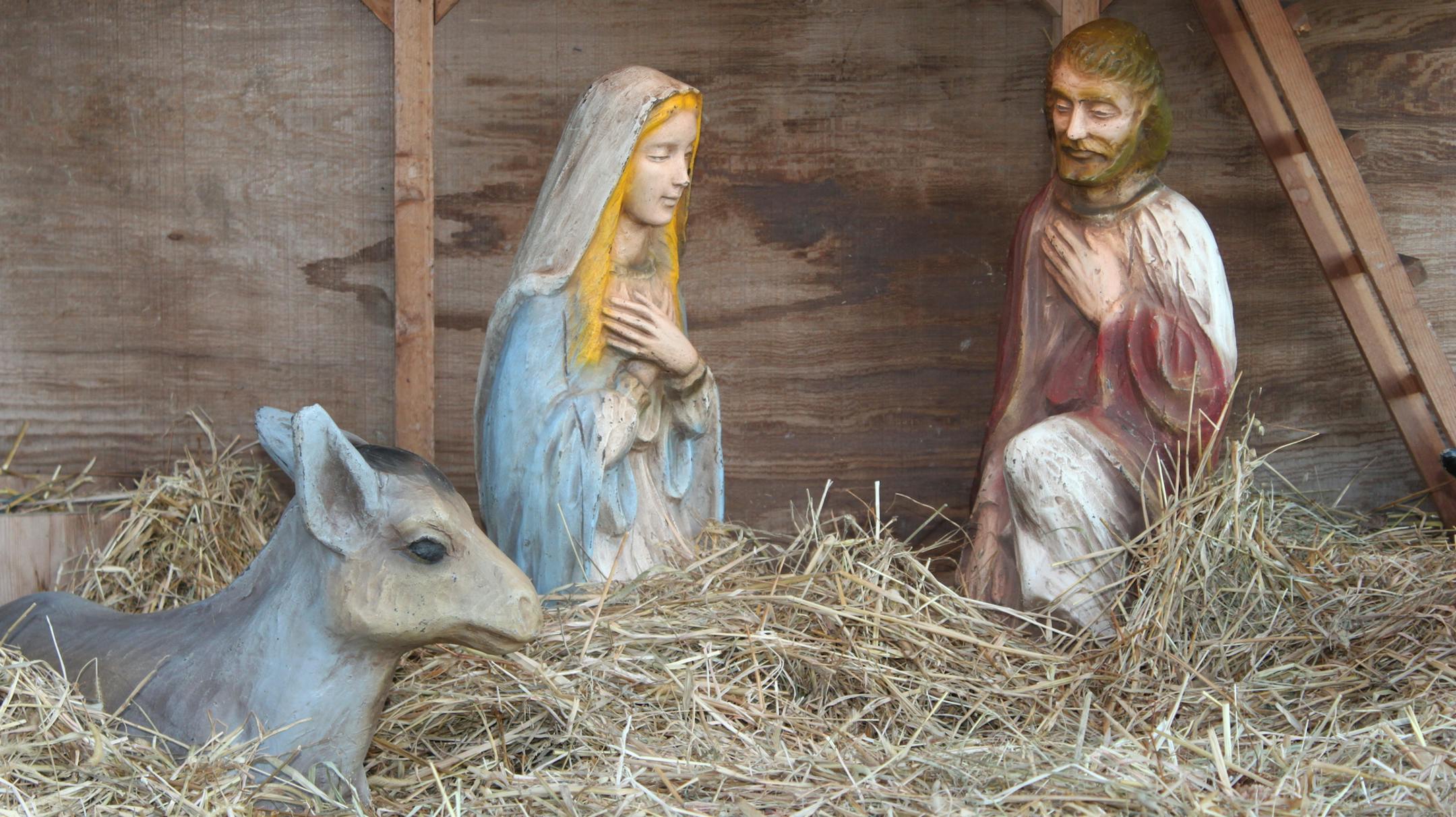 Nativity items from Church of St. Joseph