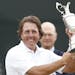 Phil Mickelson claimed the Claret Jug on Sunday, giving him titles in three of golf's four majors. He lacks only a title in the U.S. Open, in which he