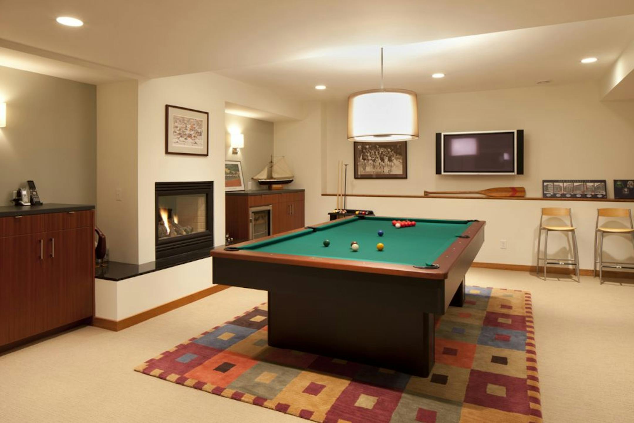 Nguyen Architects, Inc.A basement redo.