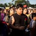Abel San Miguel, 15, held a rose at a vigil for victims of a school shooting that left 10 dead in Santa Fe, Texas, on Friday. A 17-year-old student ar