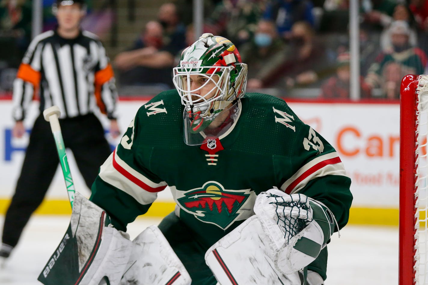 Minnesota Wild goaltender Cam Talbot