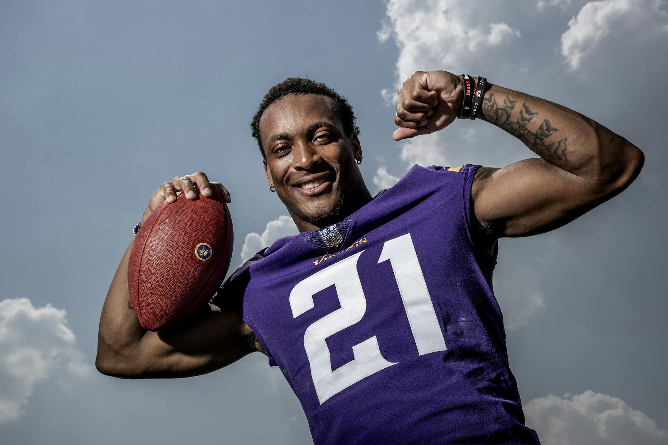 Minnesota Vikings rookie defensive back Mike Hughes.