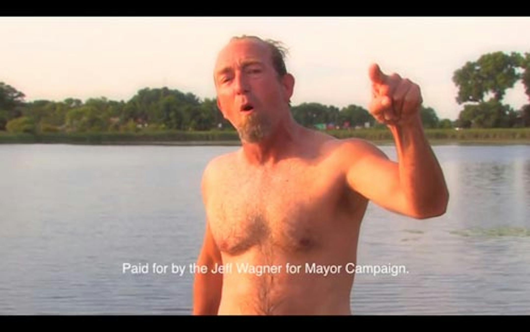 From campaign ad for Jeffrey Alan Wagner, Minneapolis mayoral candidate