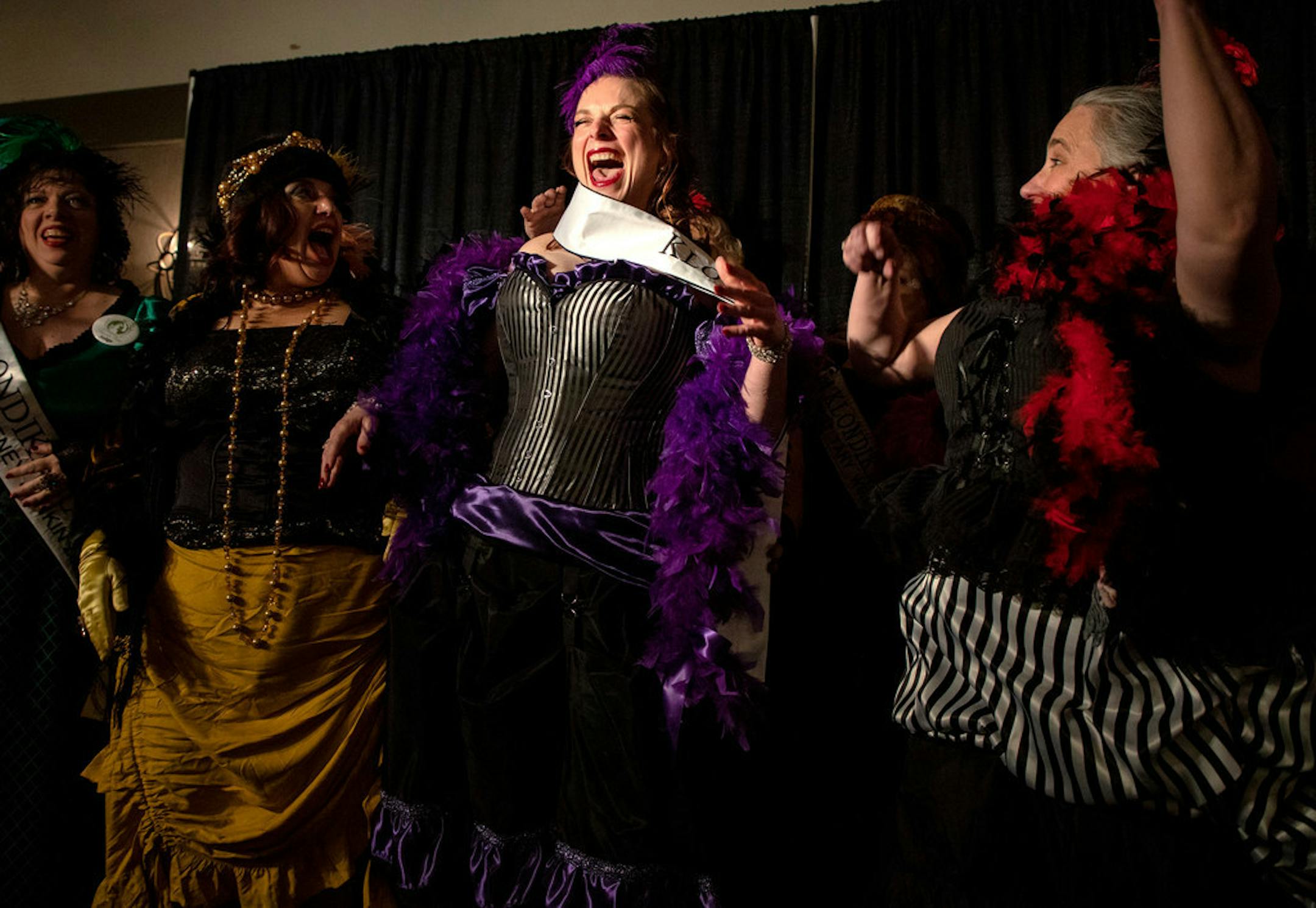 Shelly Pabst of South St. Paul was named Klondike Kate 2020 at the enVision Hotel, South St. Paul