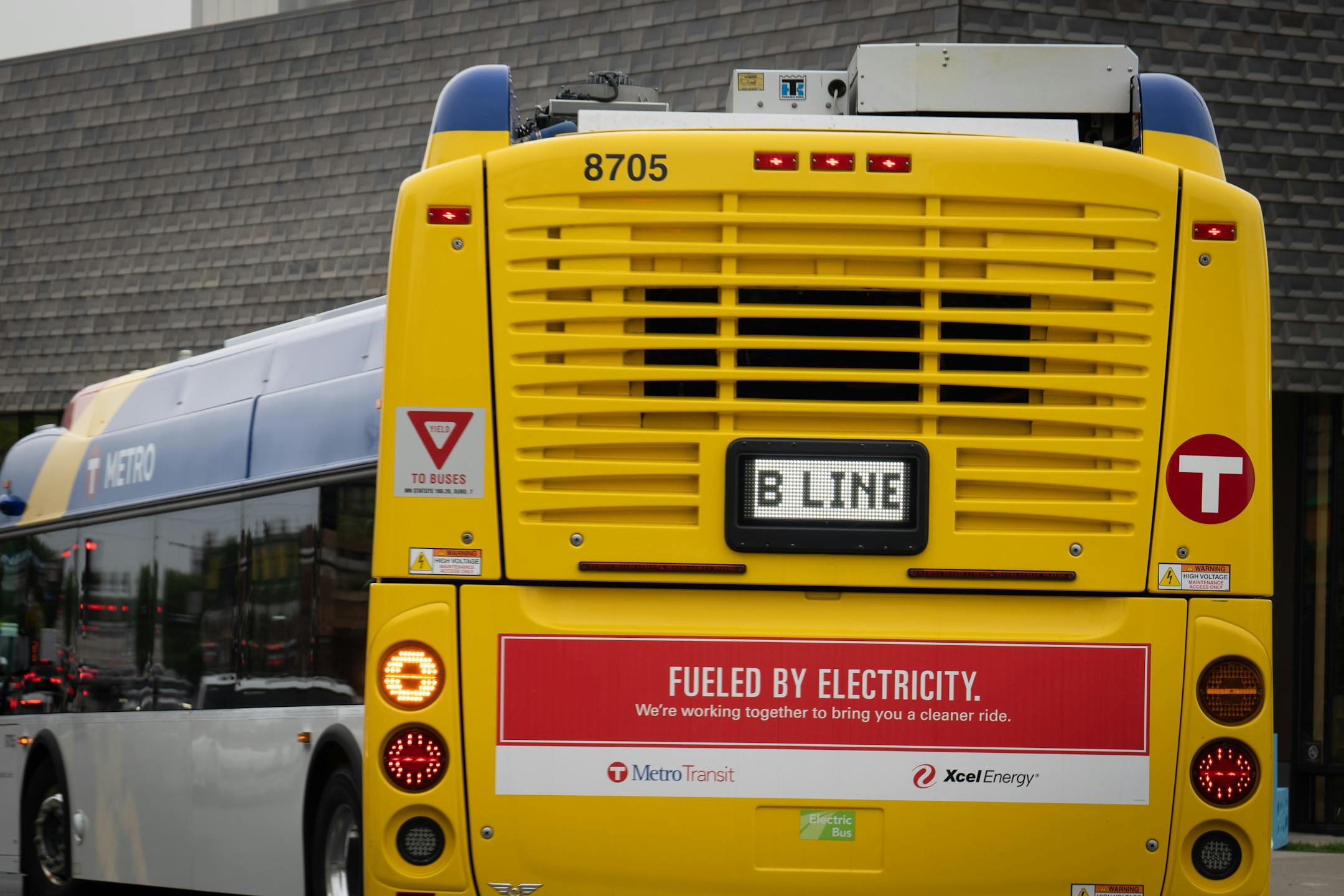 U.S. Transportation Secretary Pete Buttigieg took this bus on a tour of the coming B Line Thursday, Aug. 25, 2022, Falcon Heights, Minn. U.S.