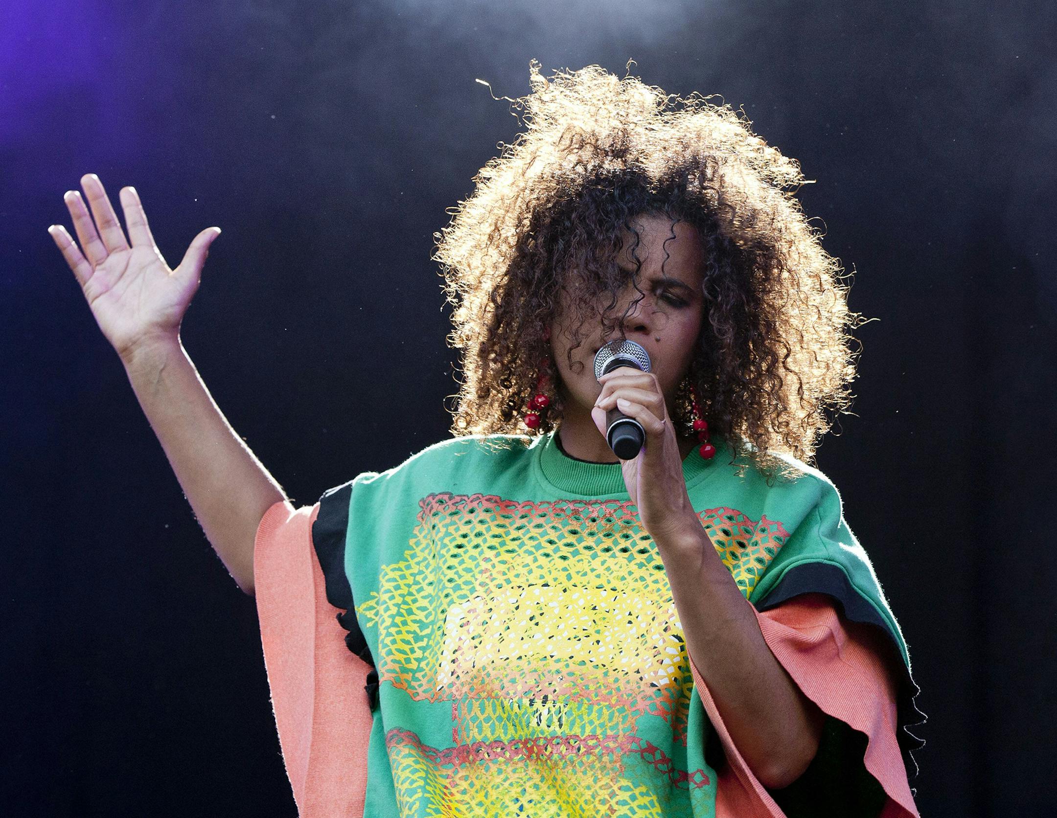 Neneh Cherry Big Chill Festival, Eastnor Castle, Ledbury, Herefordshire, Britain - 05 Aug 2011 (Rex Features via AP Images) ORG XMIT: FEARX