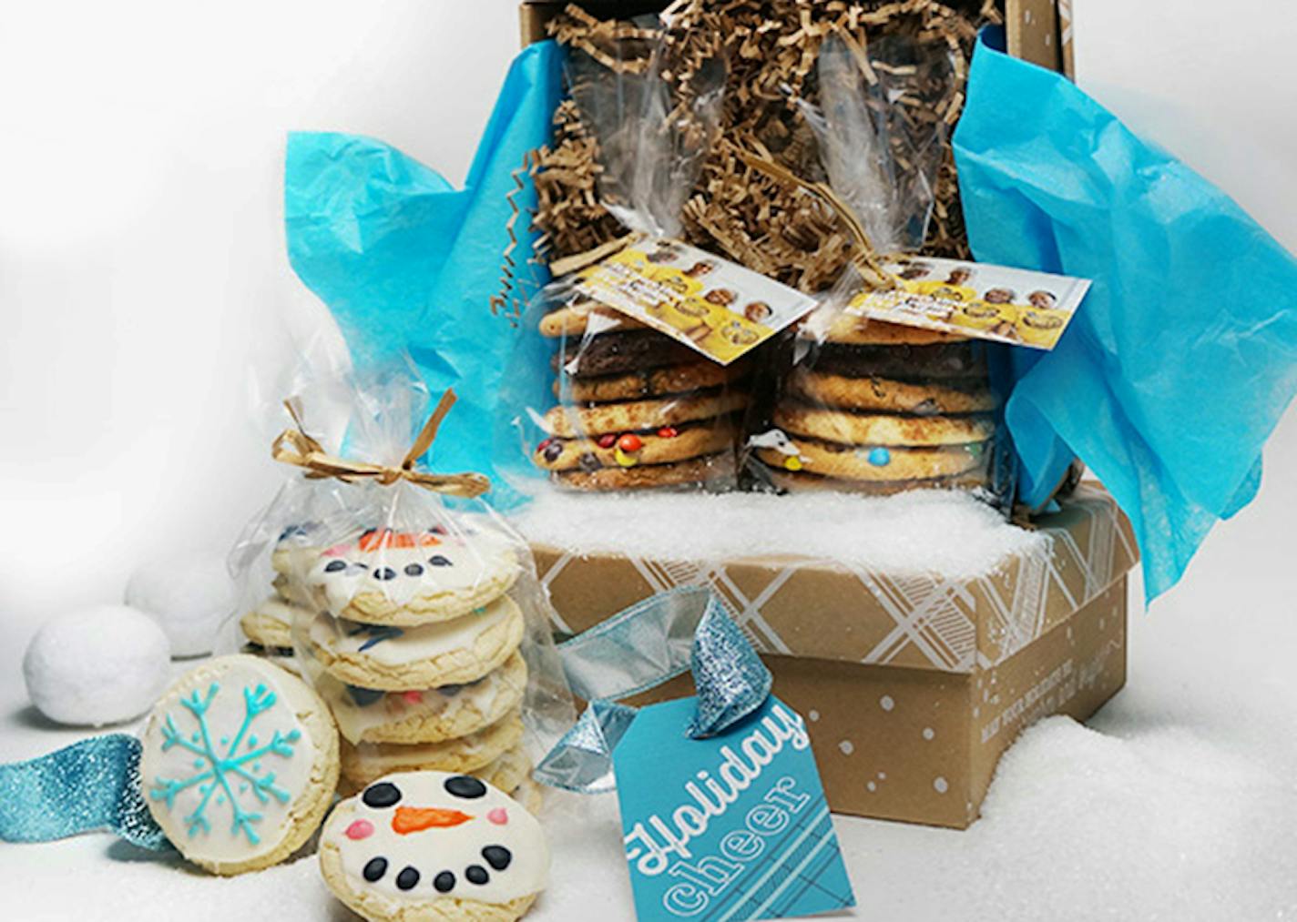 Gift basket from the Cookie Cart