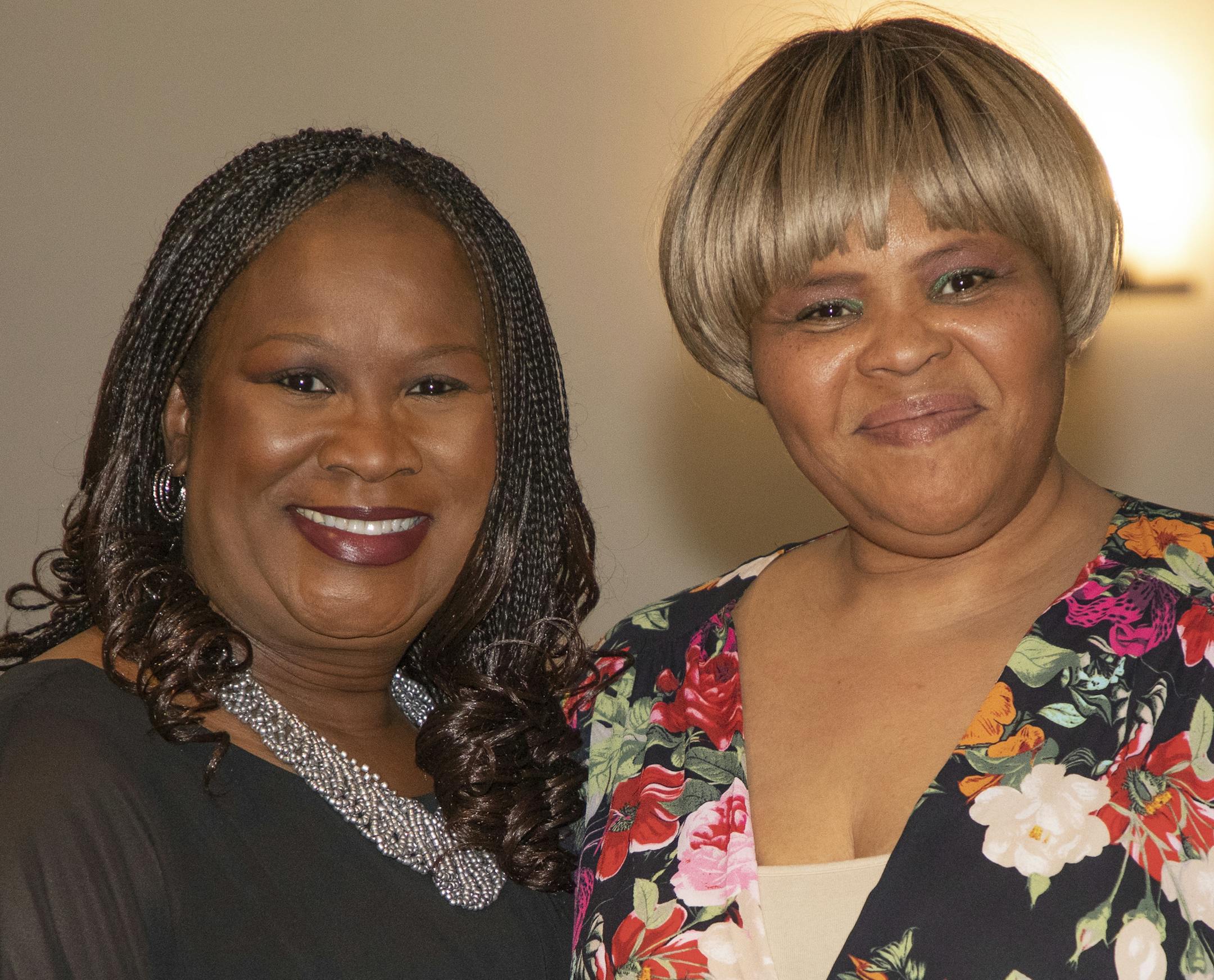 Tee McClenty and Erica Kantola at the Nellie Stone Johnson Scholarship Dinner. [ Special to Star Tribune, photo by Matt Blewett, Matte B Photography, matt@mattebphoto.com, Nellie Stone Johnson Scholarship Program, March 21, 2019, Minnesota, SAXO 1008218761 FACE033119
