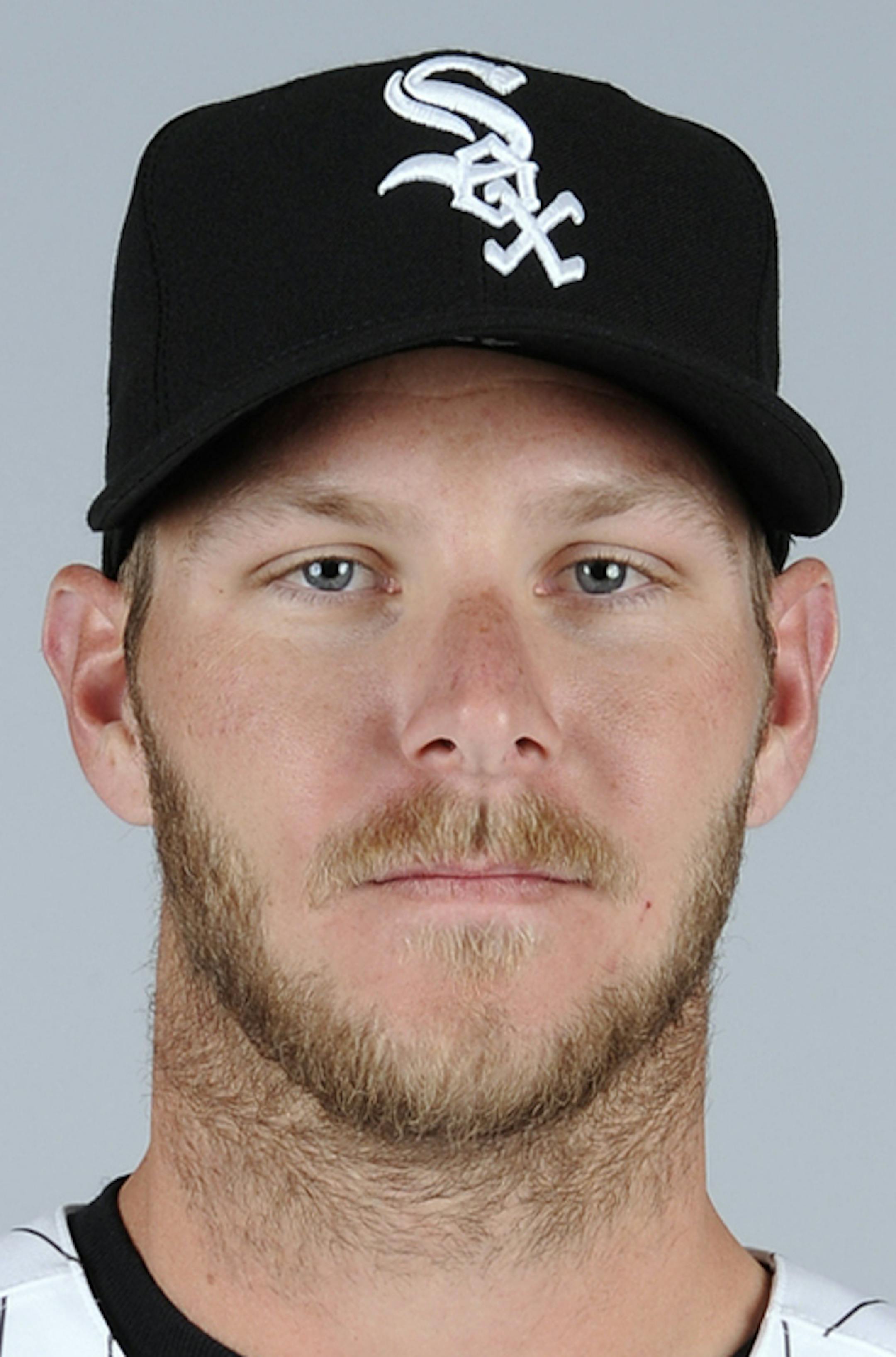GLENDALE, AZ - FEBRUARY 22: Chris Sale #49 of the Chicago White Sox poses during Photo Day on Saturday, February 22, 2014 at Camelback Ranch in Glendale, Arizona. (Photo by Ron Vesely/MLB Photos via Getty Images) *** Local Caption *** Chris Sale ORG XMIT: 461757175