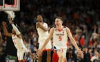 Virginia's Kyle Guy was named Most Outstanding Player of the Final Four. The Cavaliers junior scored 24 points in 45 minutes on Monday night.