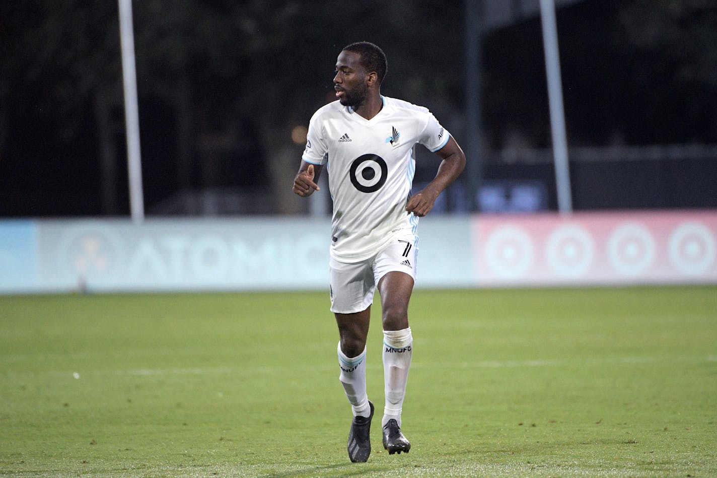 Minnesota United midfielder Kevin Molino