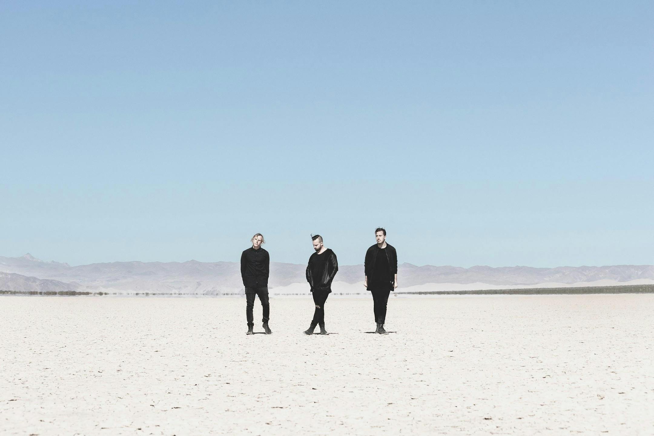 Rufus du Sol will play two nights at the new Fillmore if they can find their way out of the desert.