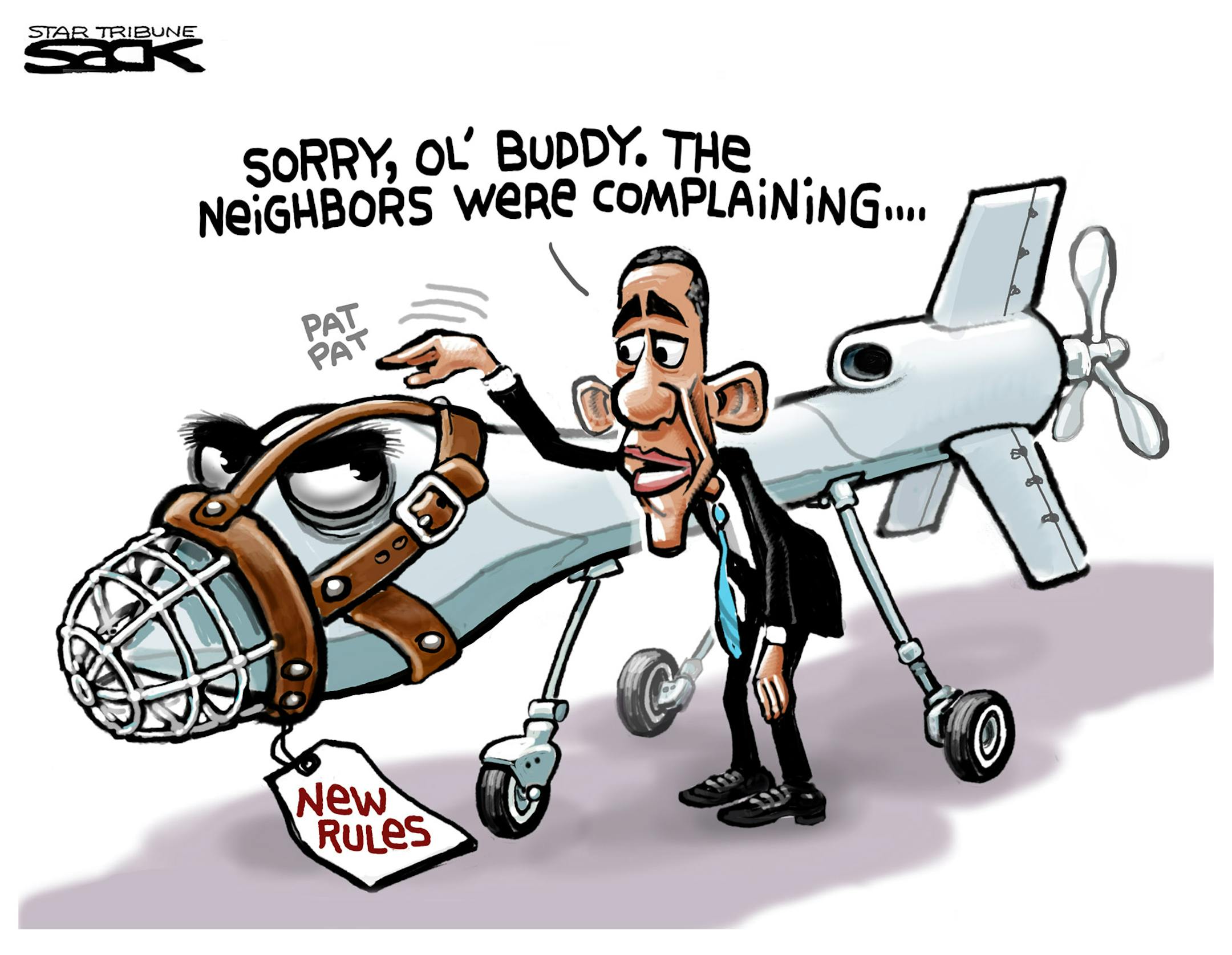 Steve Sack editorial cartoon for May 24, 2013.