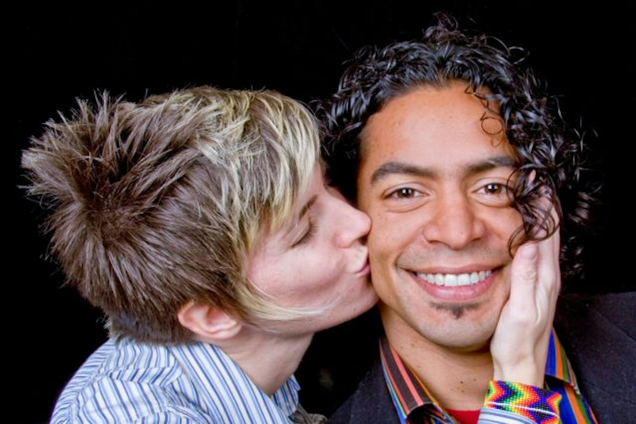 "Jessica luvs Christian," 2008, from The Smooch! Project