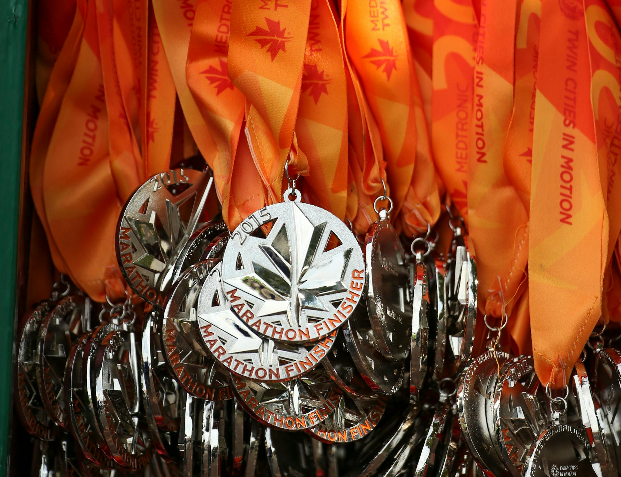 Finishers medals