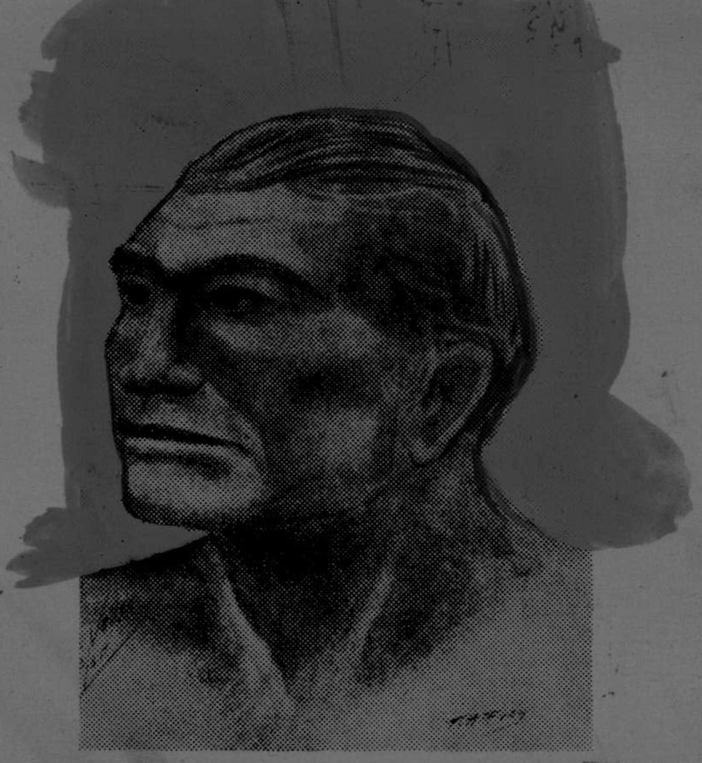 July 30, 1956 Browns Valley Man Sketch by Francis Frey The Browns Valley Man skull was reconstructed and found by Jenks to have primitive features-an extraordinarily wide jaw, relatively large teeth, heavy brown ridges but â€œ in general it was of Indian Its discovery gave new importance to the discovery of Minnesota Man two years before, although it was considered of later date and less primitive. Jensen has the skull and other bones, put away for Safekeeping, as part of a constantly-growing collection which frequently takes professional archaeologists out of *****