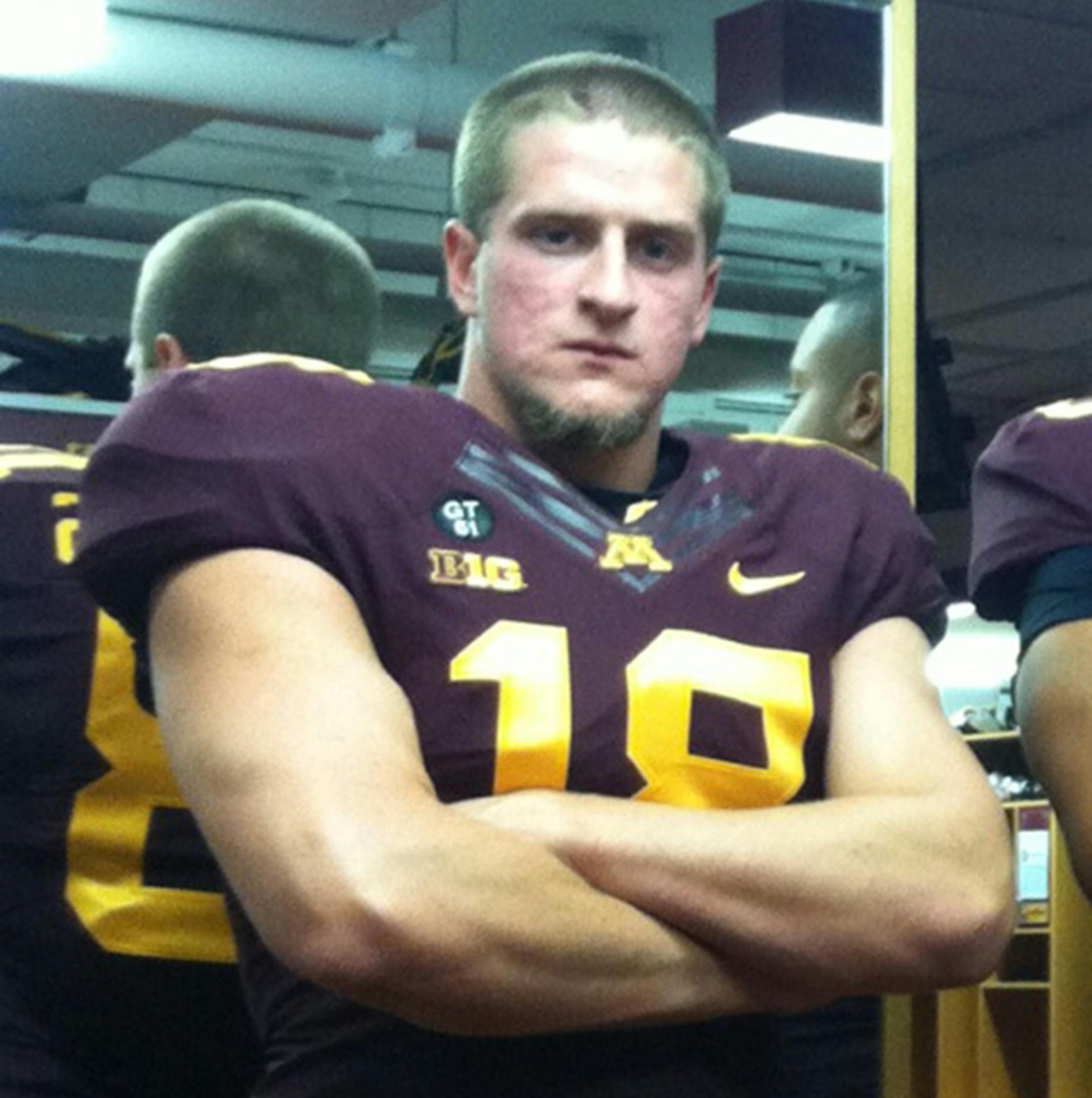 Peter Westerhaus for Sunday (UFOT050414), and he sent me these photos, which show him at full strength and at various points in his battle with ulcerative colitis. He went from 235 pounds at his peak to about 150. Chris Carr suggested I forward these to you. Only a few seem usable, but I‚Äôll leave that up to you. Photos had no caption info sorry ORG XMIT: MIN1405012022004001