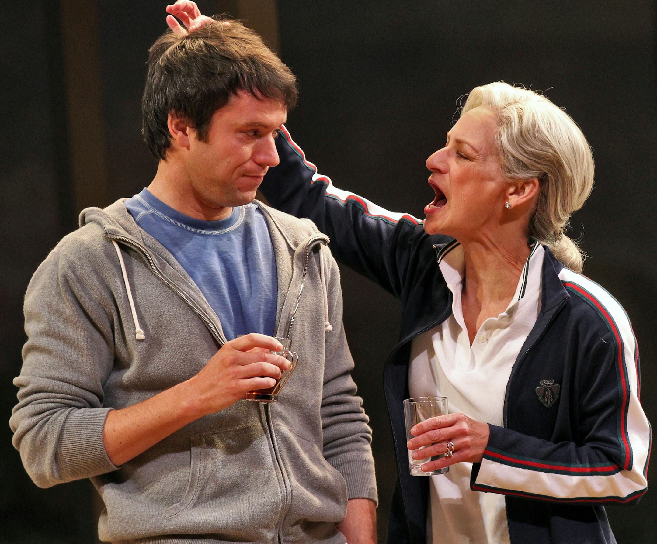 Review of "Other Desert Cites" - play at Guthrie Theatre. Characters Trip Wyeth and Polly Wyeth, l-r. (MARLIN LEVISON/STARTRIBUNE(mlevison@startribune.com (cq - all names program)