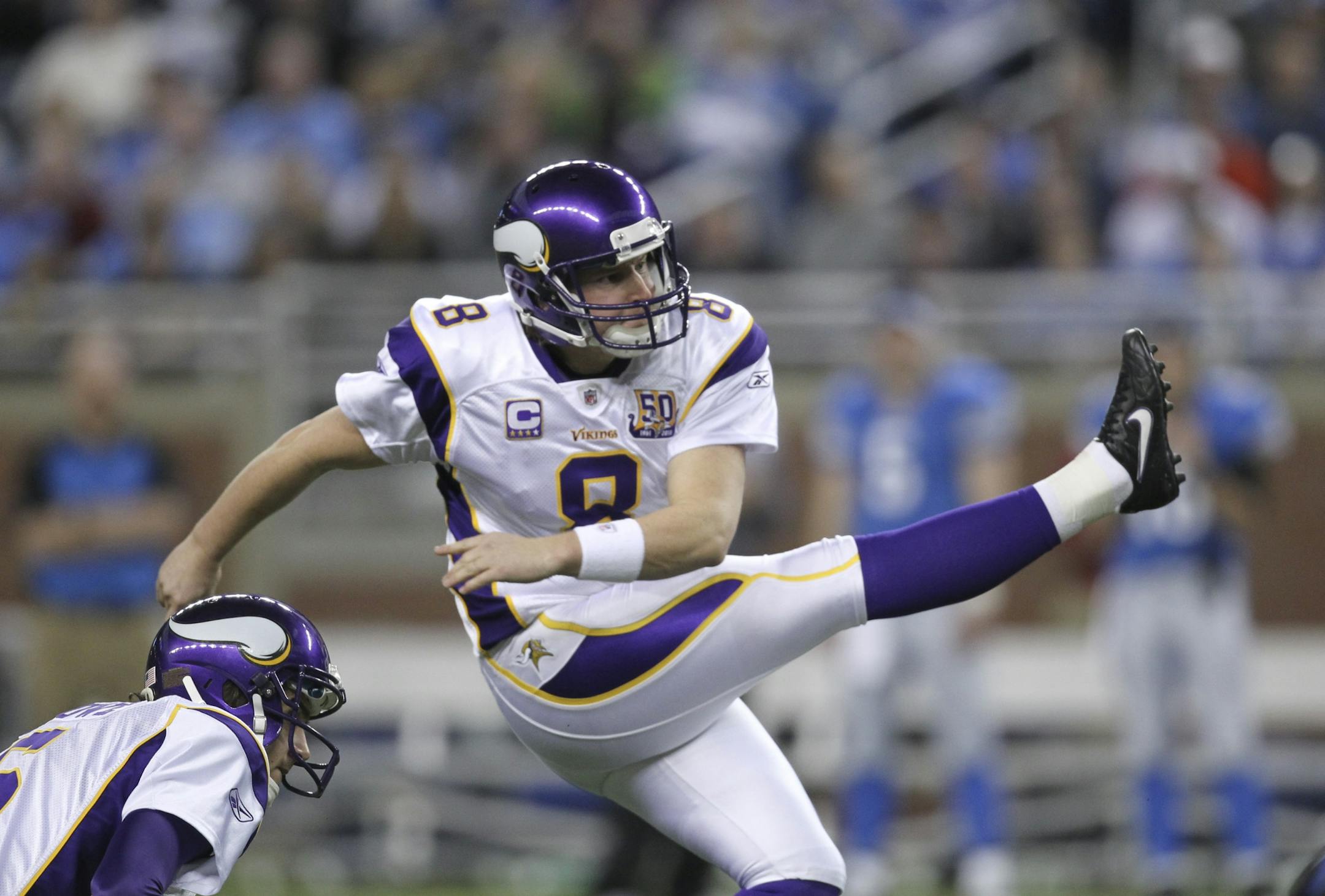 Vikings kicker Ryan Longwell