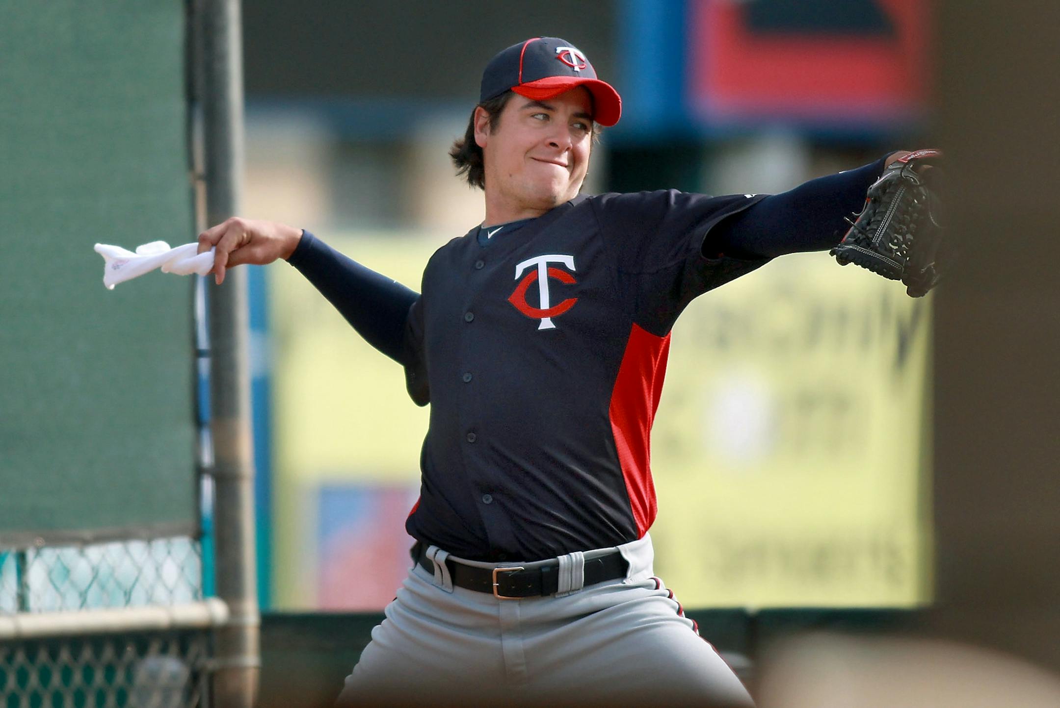 Twins righthander Anthony Swarzak