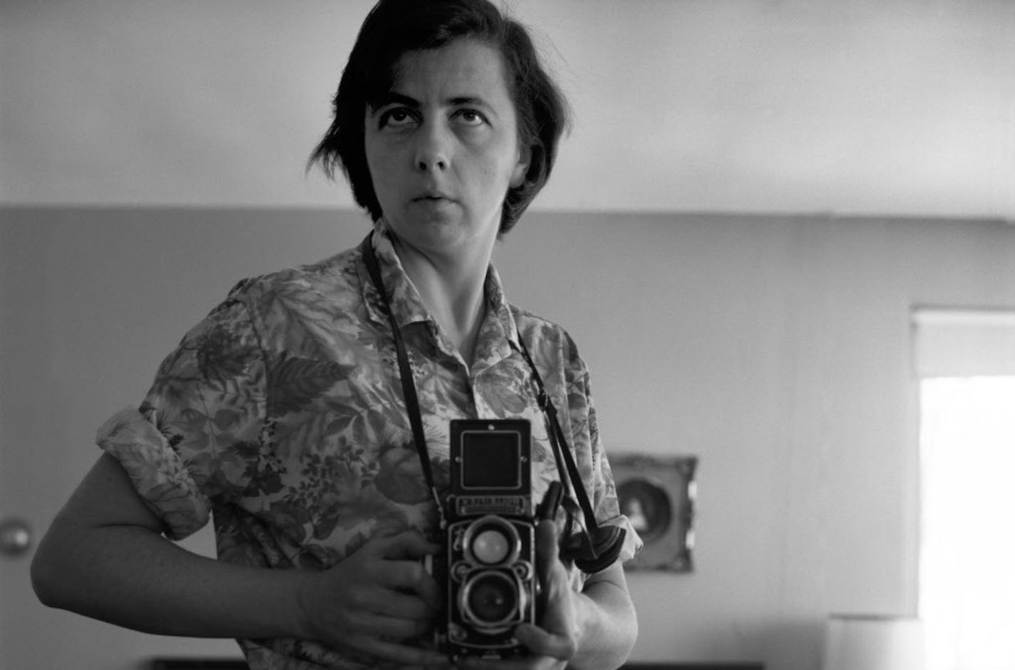 Vivian Maier photo, "Self-Portrait, Bedroom Mirror," Highland Park, 1965 ORG XMIT: MIN1401161451312916