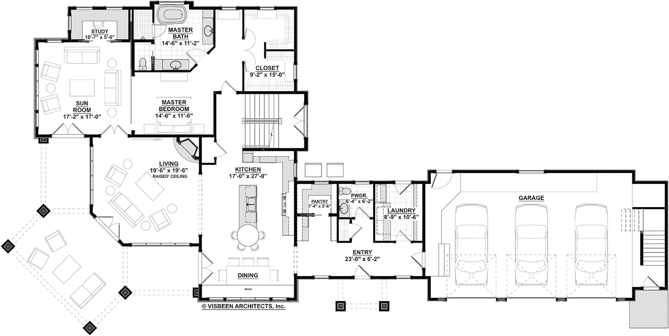 First-floor plan