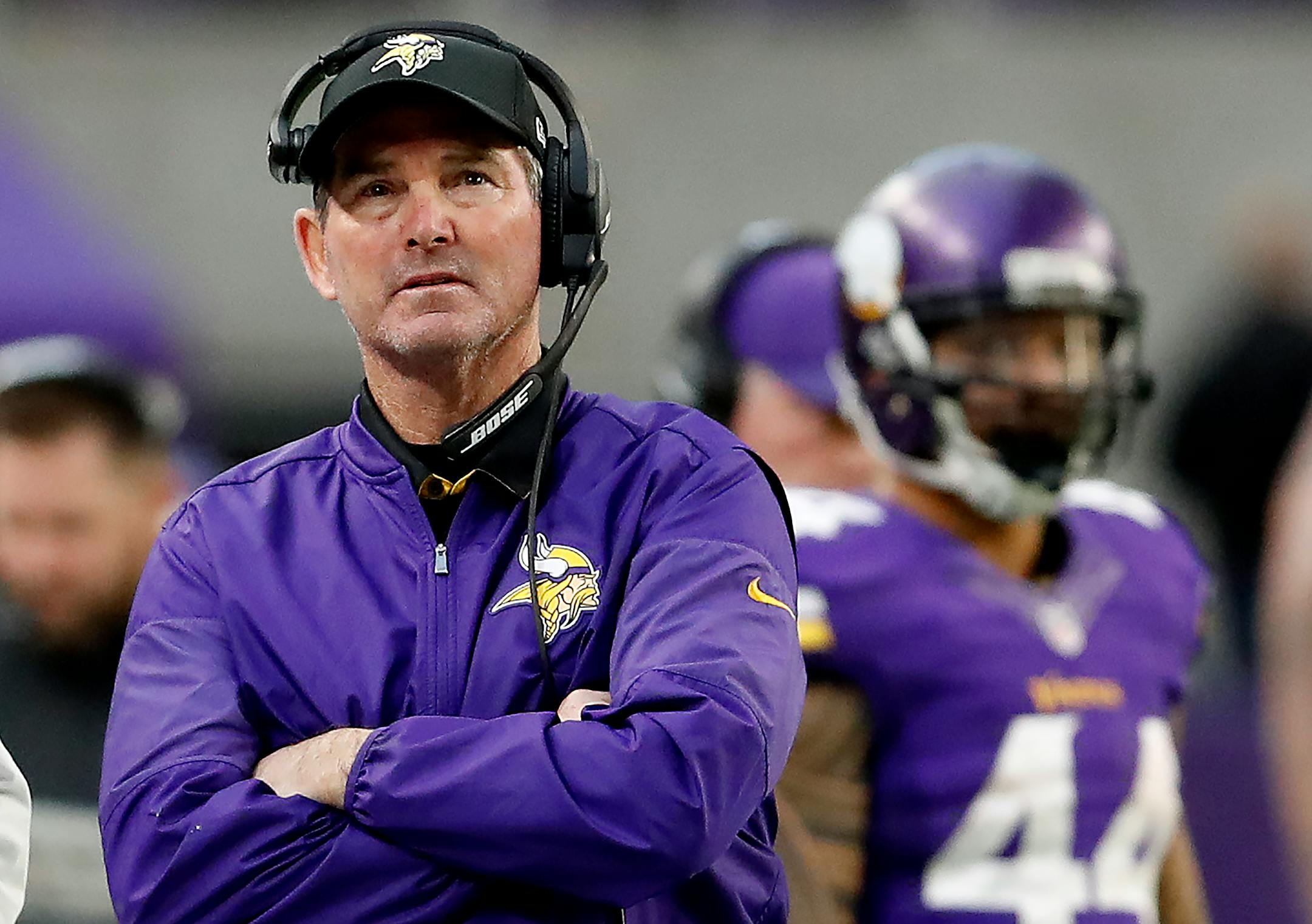 Vikings coach Mike Zimmer.