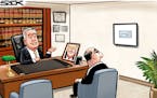 Sack cartoon: Landmarks for a lawyer