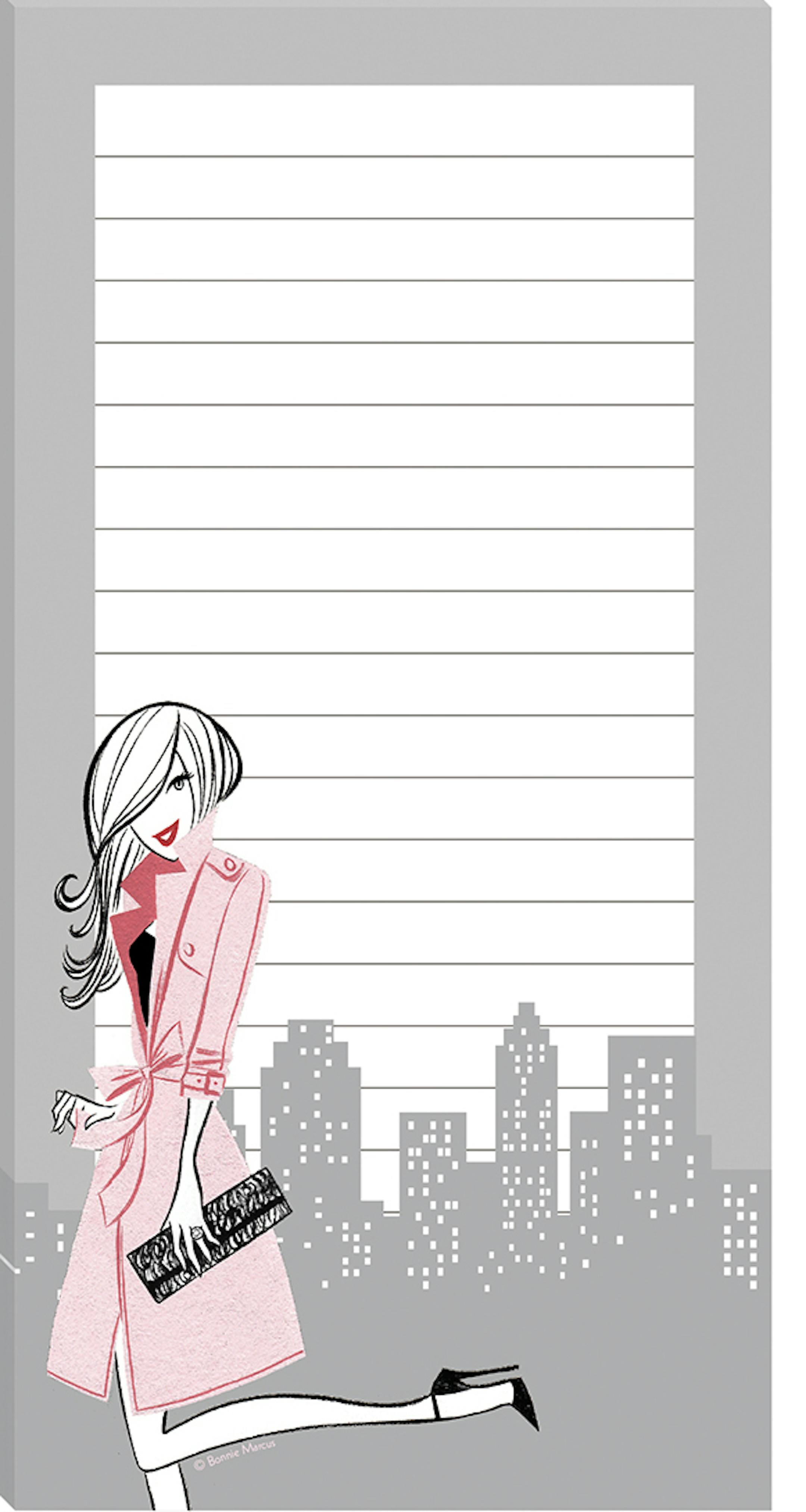 City Collection, another of 3M&#x2019;s Post-it notes, was designed by Bonnie Marcus.