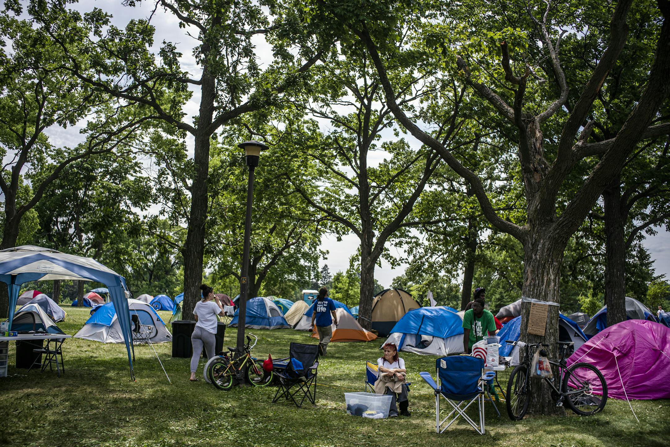 In a resolution passed Wednesday night, the Park Board's commissioners said they were "committed to providing people currently experiencing homelessness refuge space in Minneapolis parks," a response to encampments in Powderhorn Park.