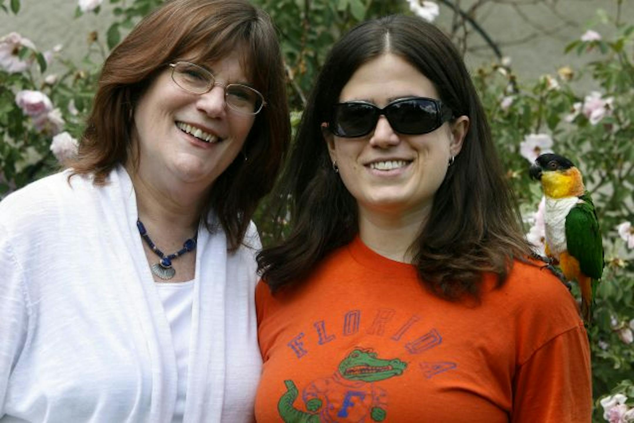 Rachel Rolland, 25, right, moved back in with her mother, Marjorie, three years ago. "We really never argue," Marjorie Rolland said.
