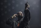 FILE &#xf3; Drake performs during the Summer Sixteen Tour at the Frank Erwin Center in Austin, Texas, July 20, 2016. Drake surprise-released two new s