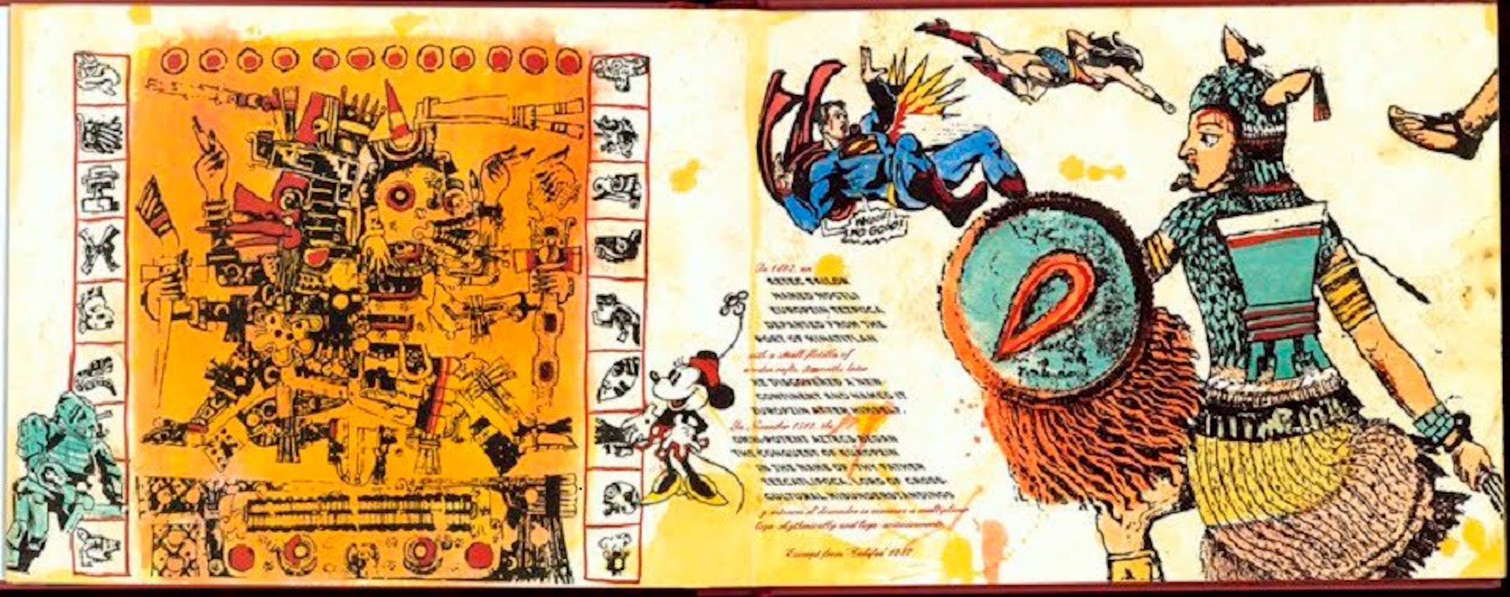 Work from "Codex Espanglensis"