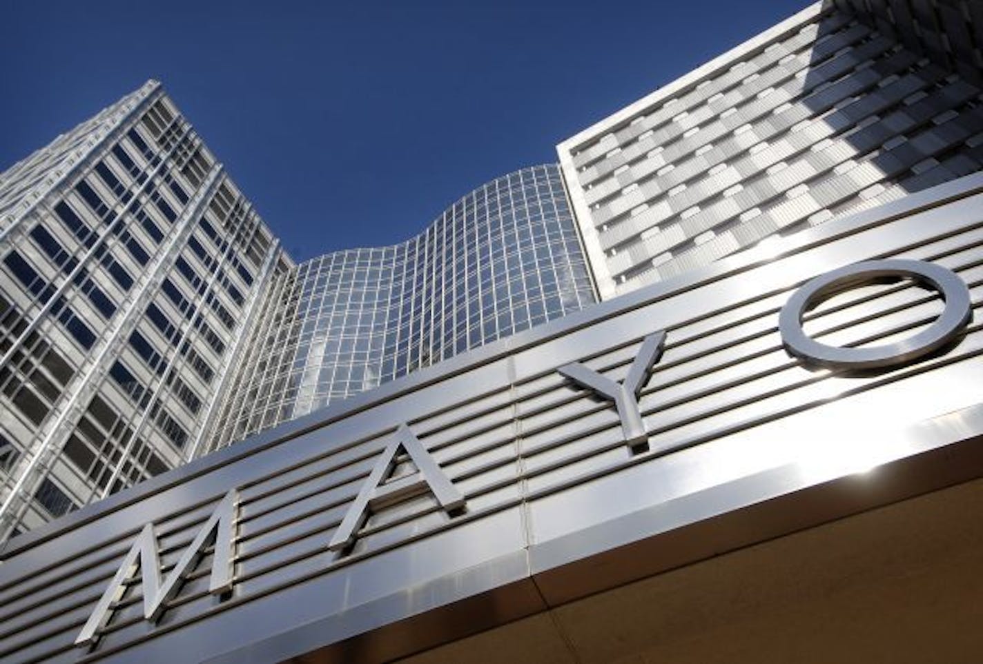 The Mayo Clinic's Gonda Building in downtown Rochester.