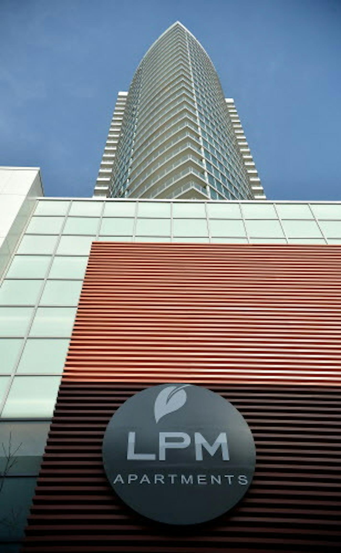 LPM Apartments is a pet-friendly 36-story building in Loring Park where only 5 stories are pet-free for residents with allergies. ] (SPECIAL TO THE STAR TRIBUNE/BRE McGEE) **LPM Apartments